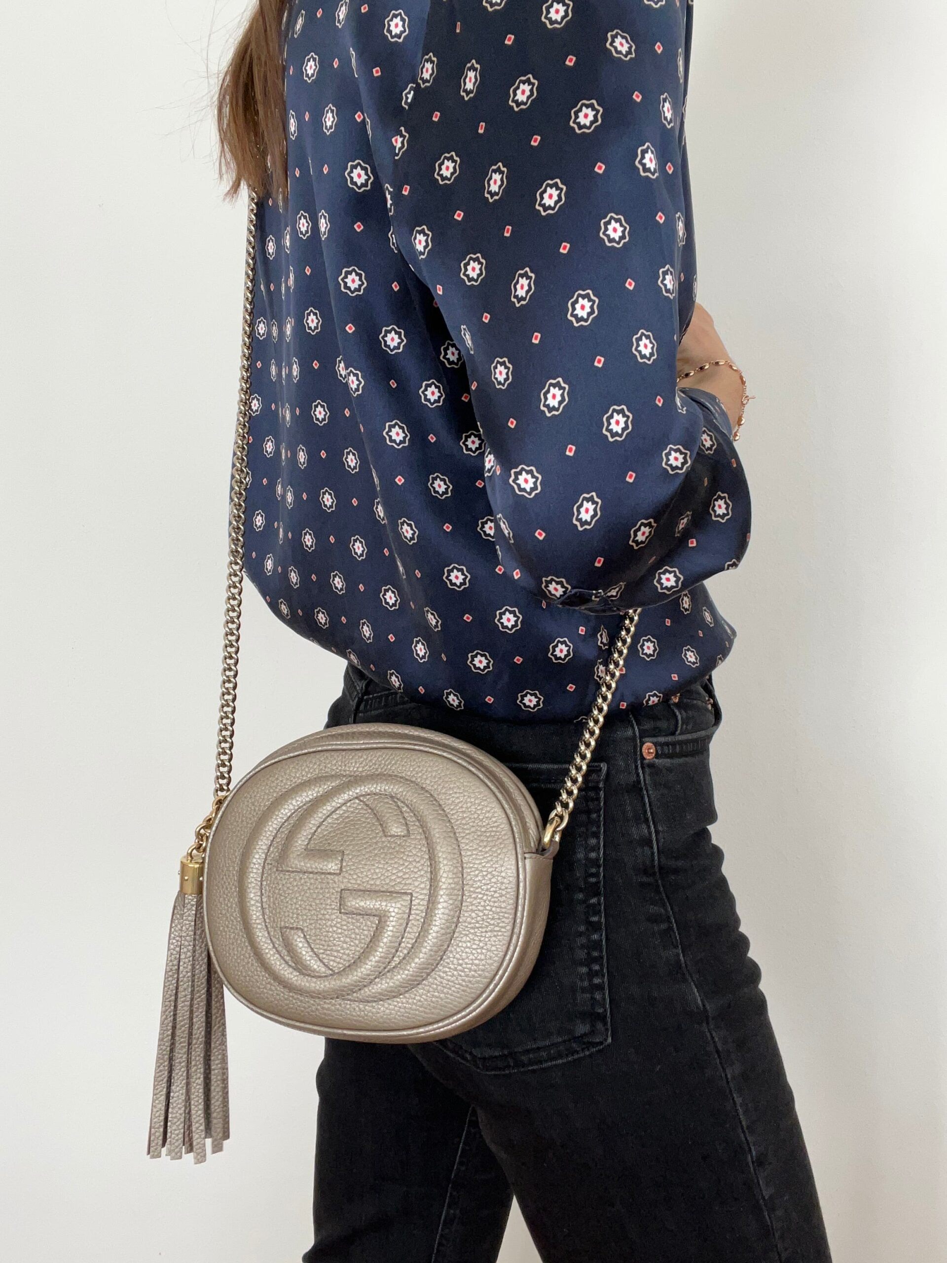 Soho Disco Bag Champagne/Metallic - Imagen del producto 2