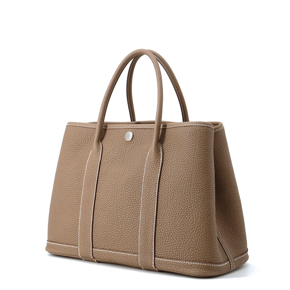 Hermes Garden Party Etoupe Cuero Negonda Talla TPM