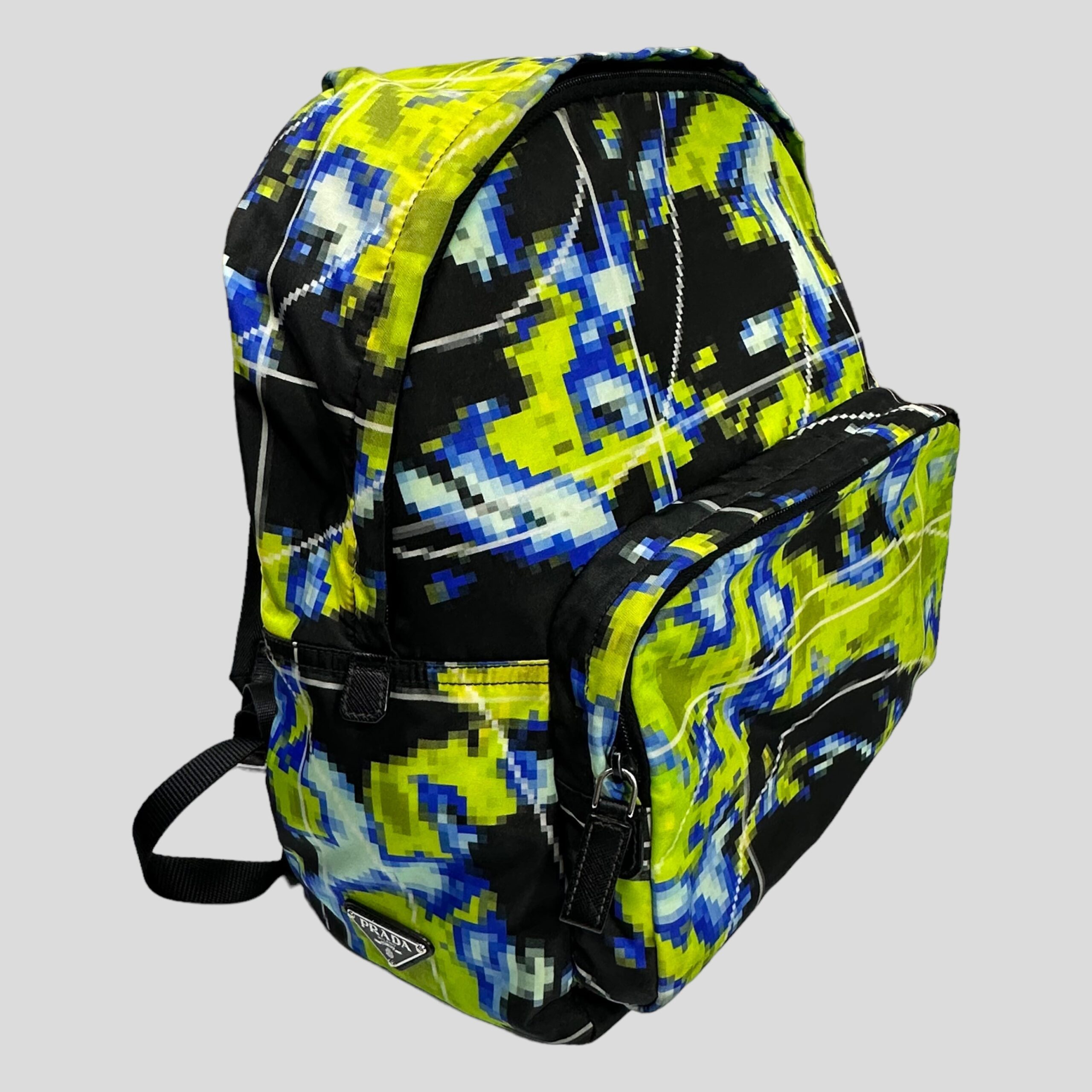 Prada SS17 Radar Mochila Tessuto de Nailon + Funda guardapolvo y tarjetas