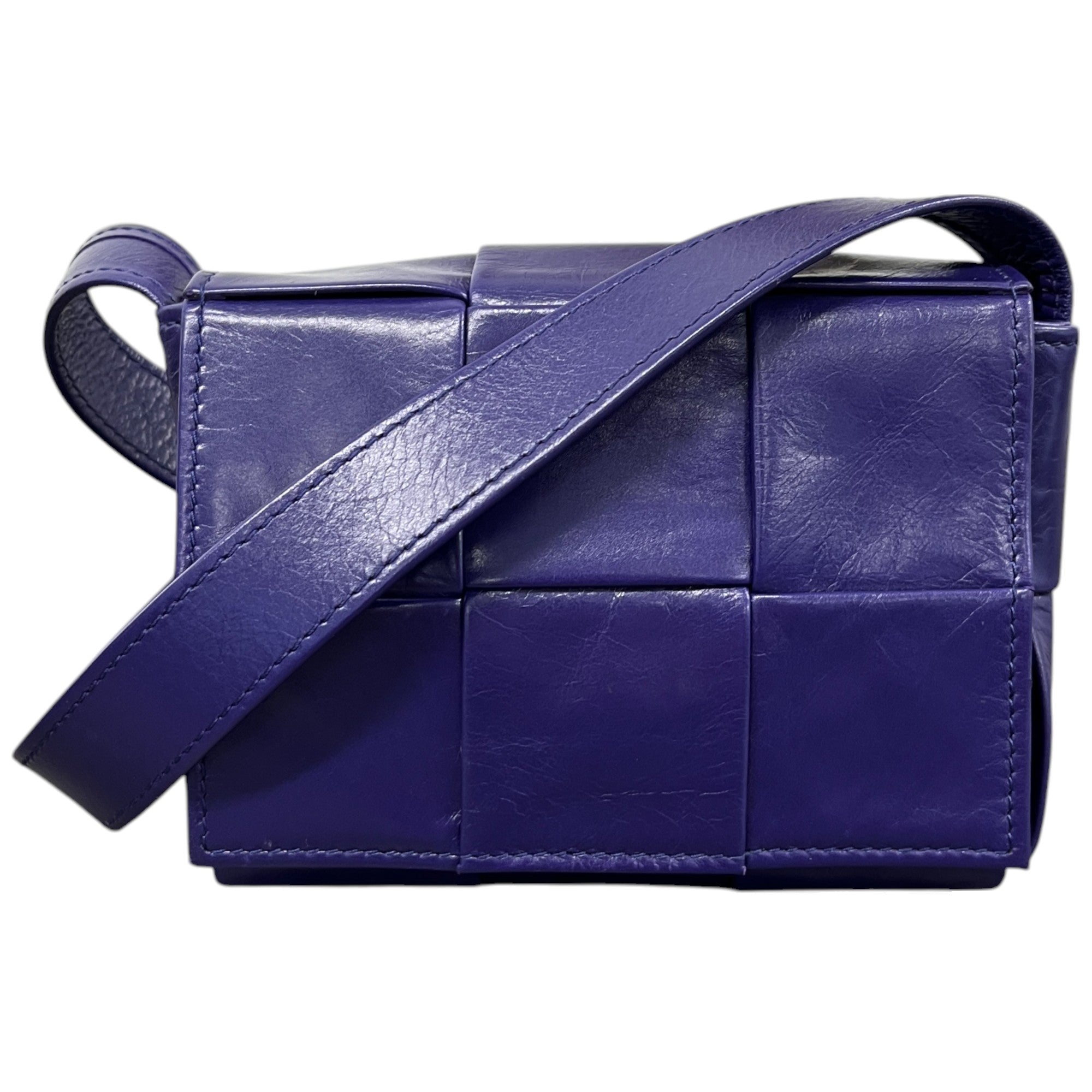 Women’s Cassette Mini Intrecciato Bag Morado