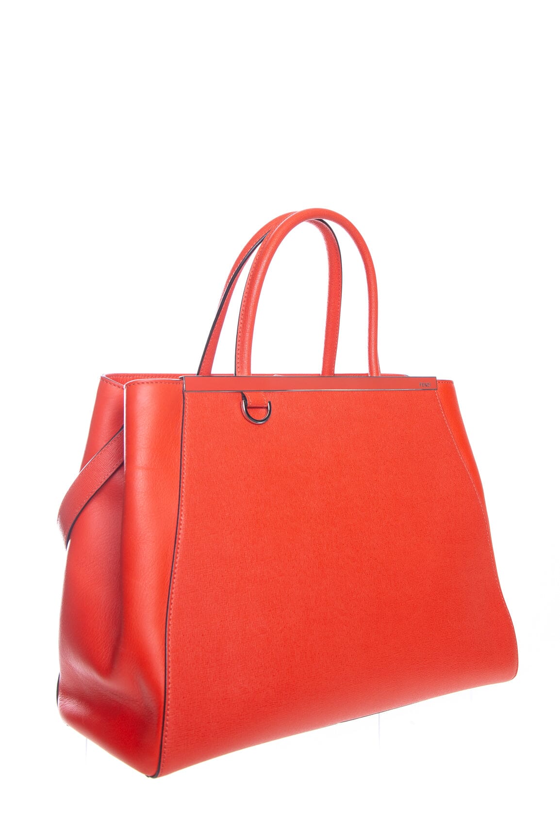 Bolso de mano Fendi 2jours de Cuero Coral